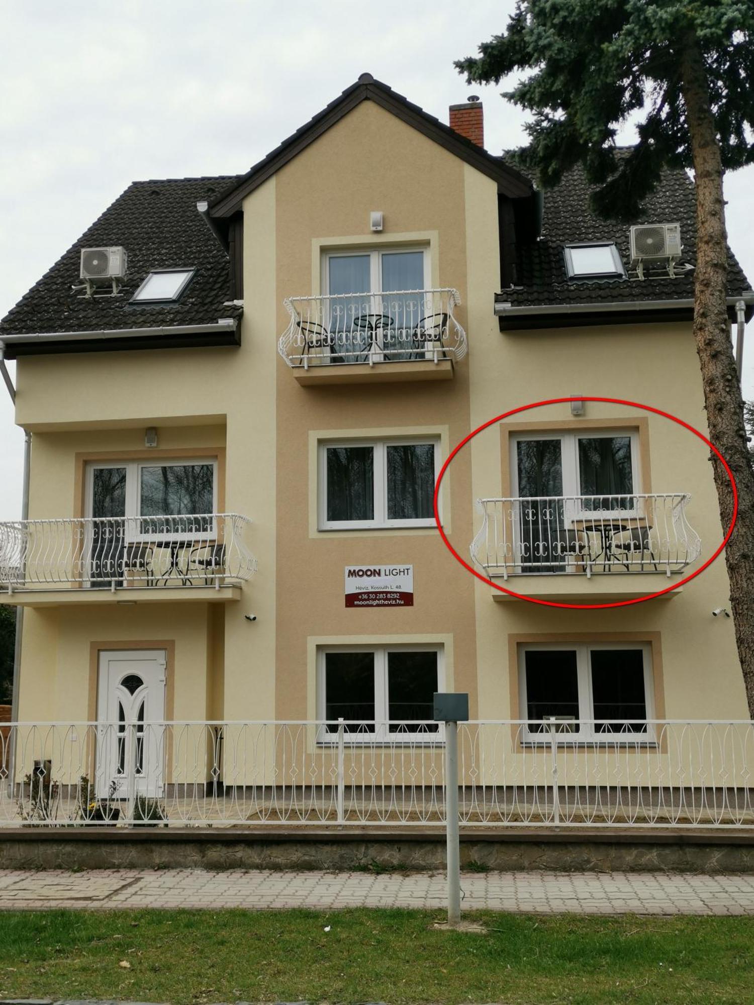 Apartament Moon Light Héviz Zewnętrze zdjęcie