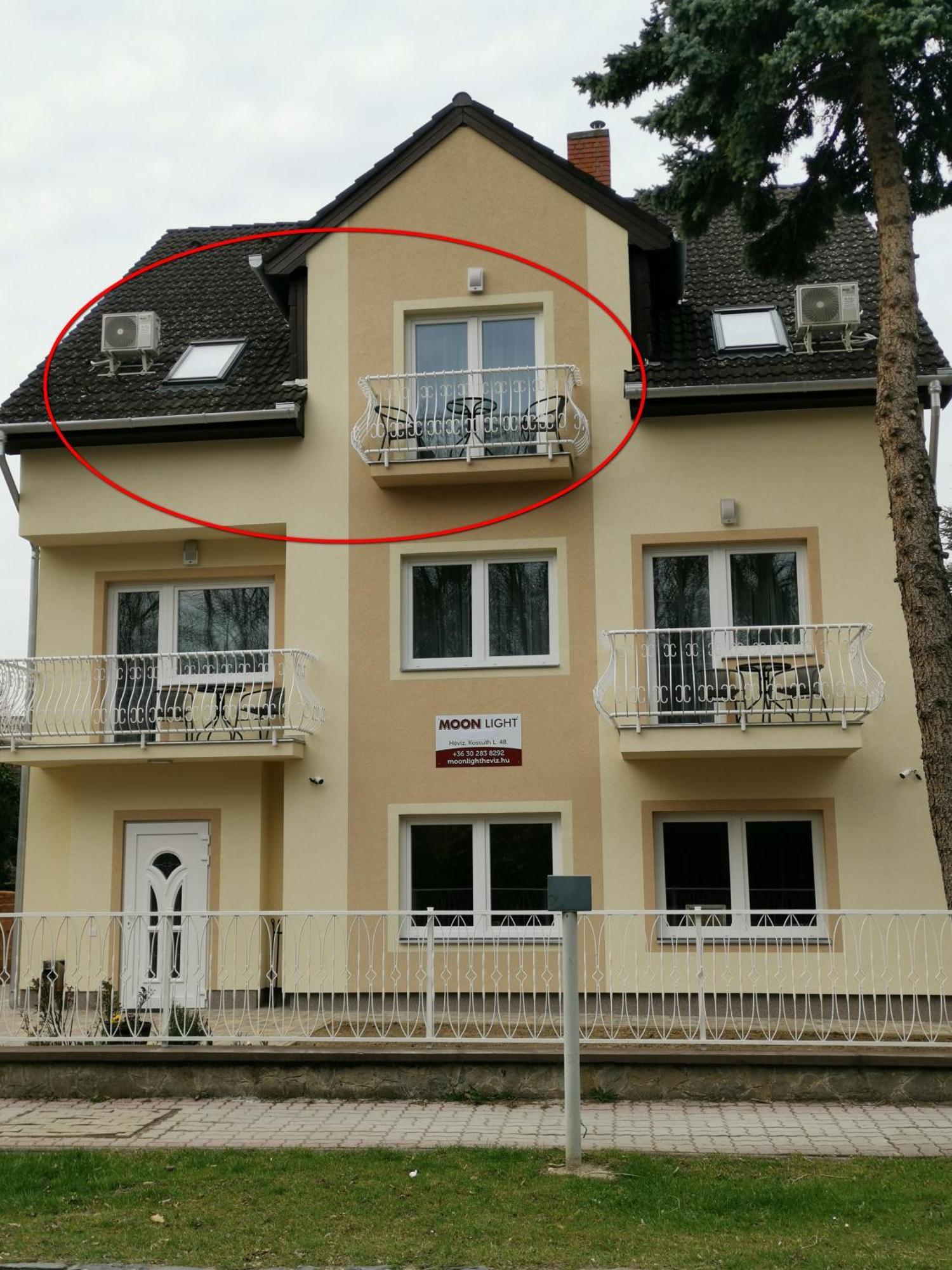 Apartament Moon Light Héviz Zewnętrze zdjęcie